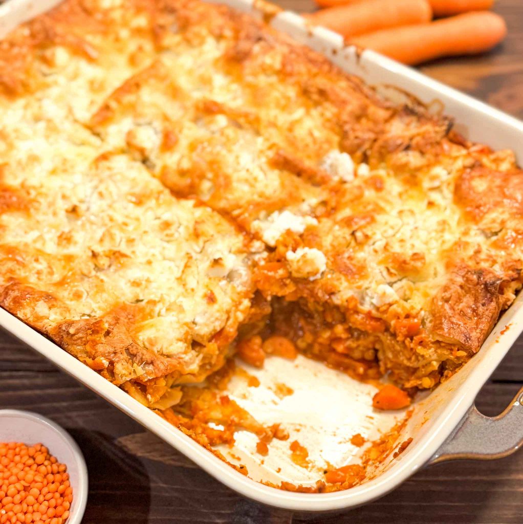Linsenlasagne Rezept