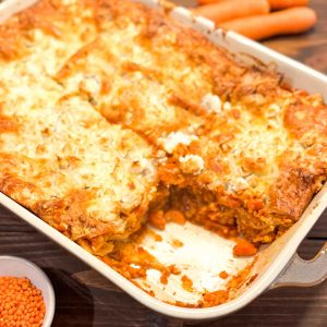 Linsenlasagne Rezept