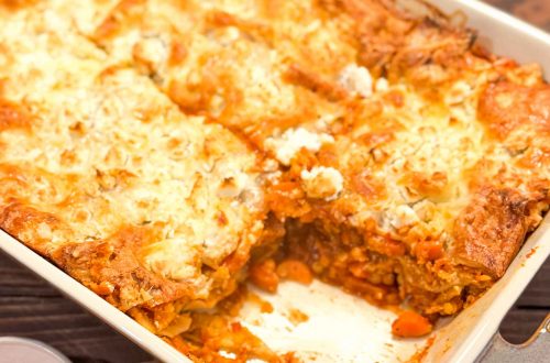Vegetarische Linsenlasagne (einfaches Rezept) 11 Linsenlasagne Rezept