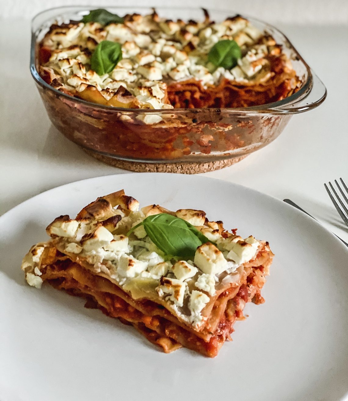Die beste Vegetarische Linsen Lasagne - einfache Zubereitung - Reiseschmaus