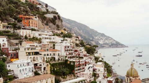 Amalfikueste Positano Italien