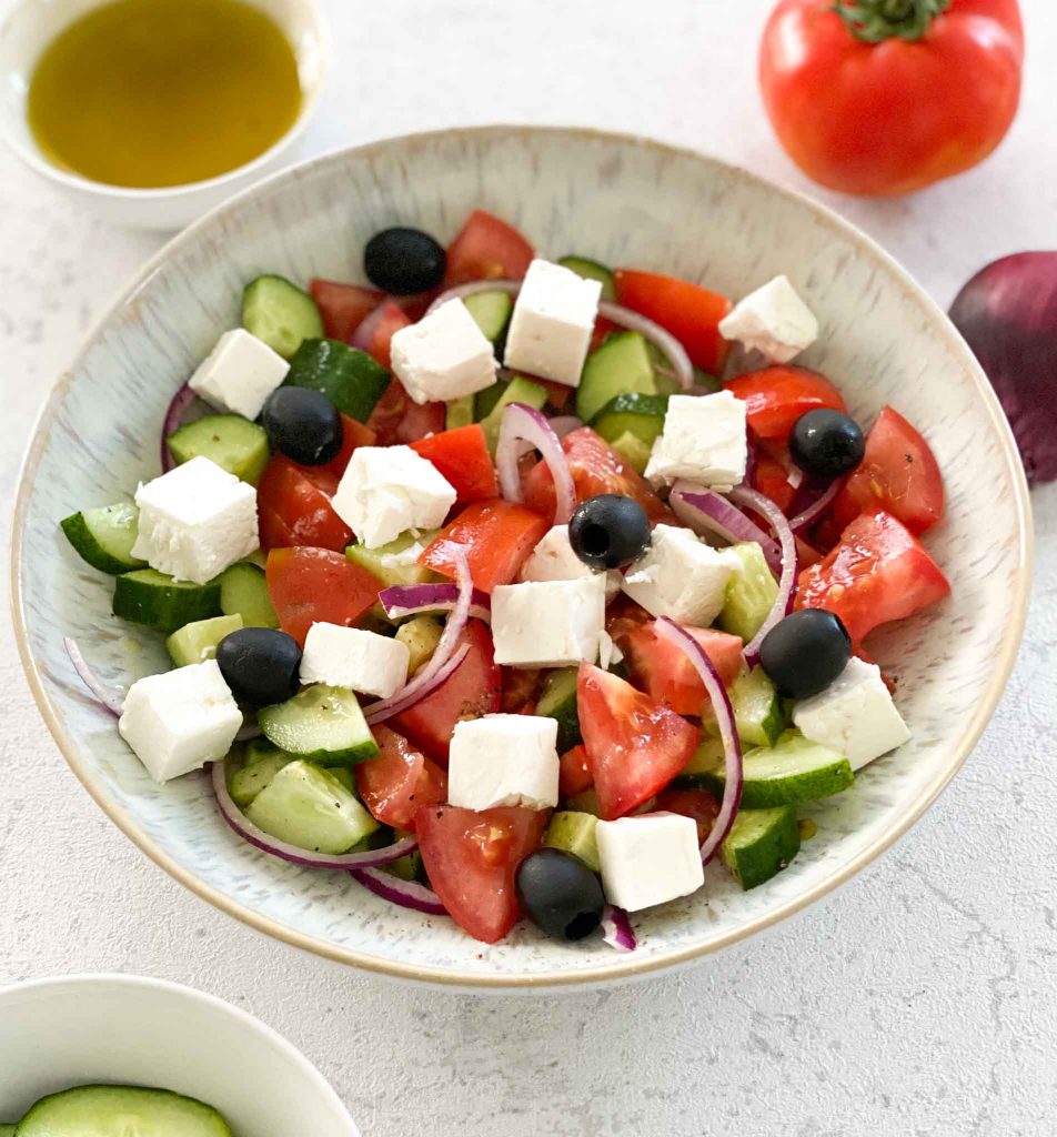 Griechischer Salat Rezept Nur 10 Minuten 