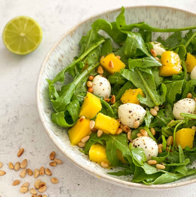 Mango Rucola Salat Rezept