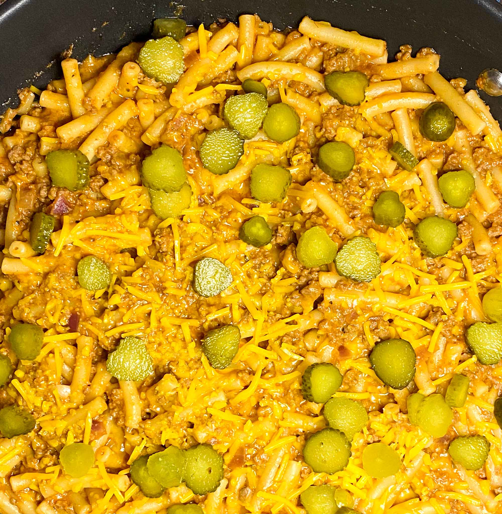 Schnelle Cheeseburger Pfanne [nur 20 Minuten]