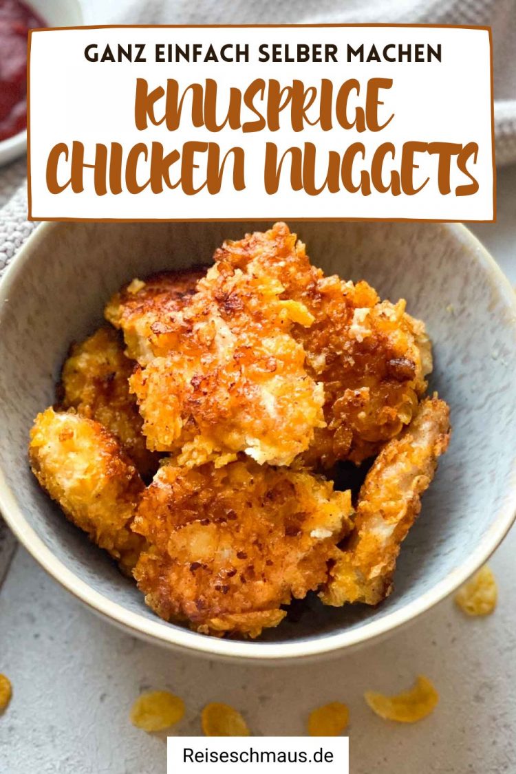Knusprige Chicken Nuggets selber machen Knusprige Chicken Nuggets selber machen
