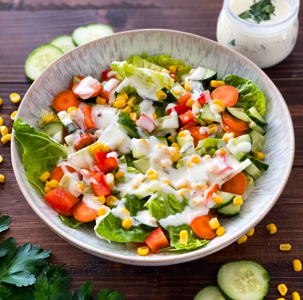 Joghurt Dressing Salat 