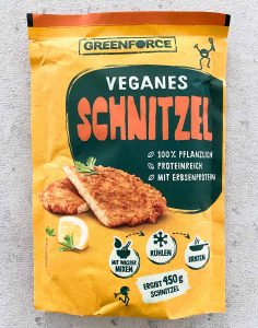 Test Veganes Schnitzel Greenforce