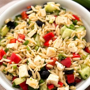 Kritharaki Salat Schnell und Einfach