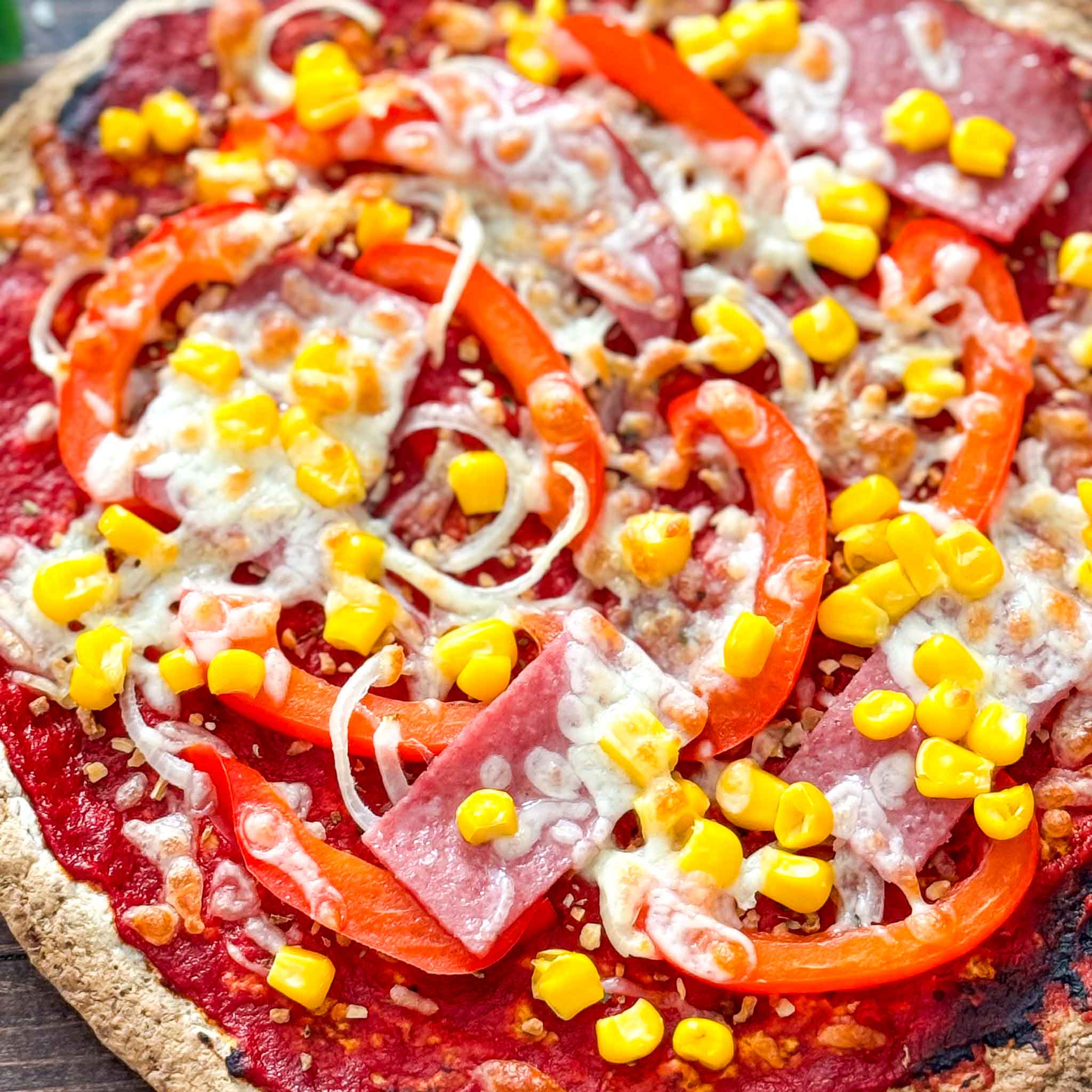 Wrap Pizza (kalorienarme Blitz Pizza)