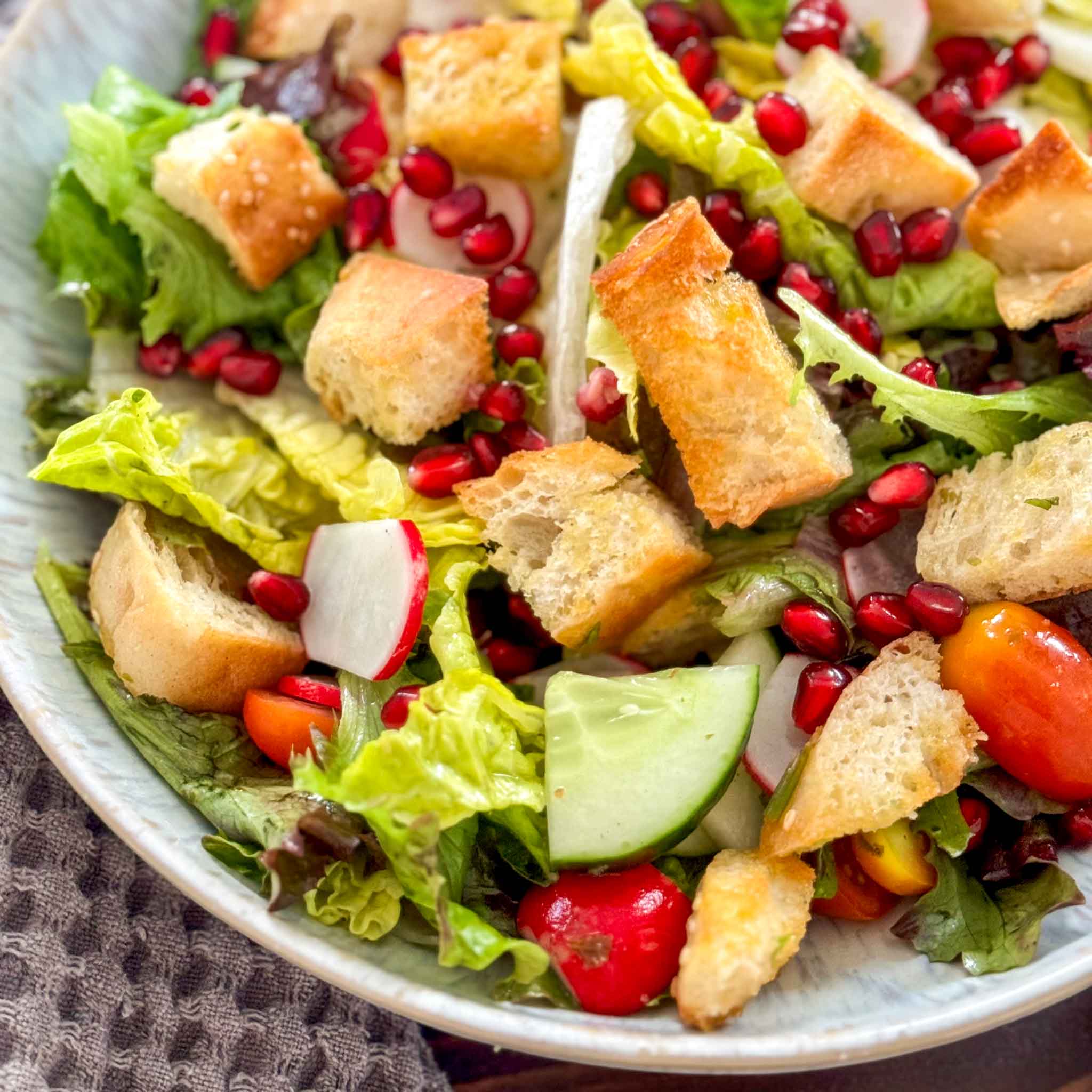 Schneller Fattoush Salat