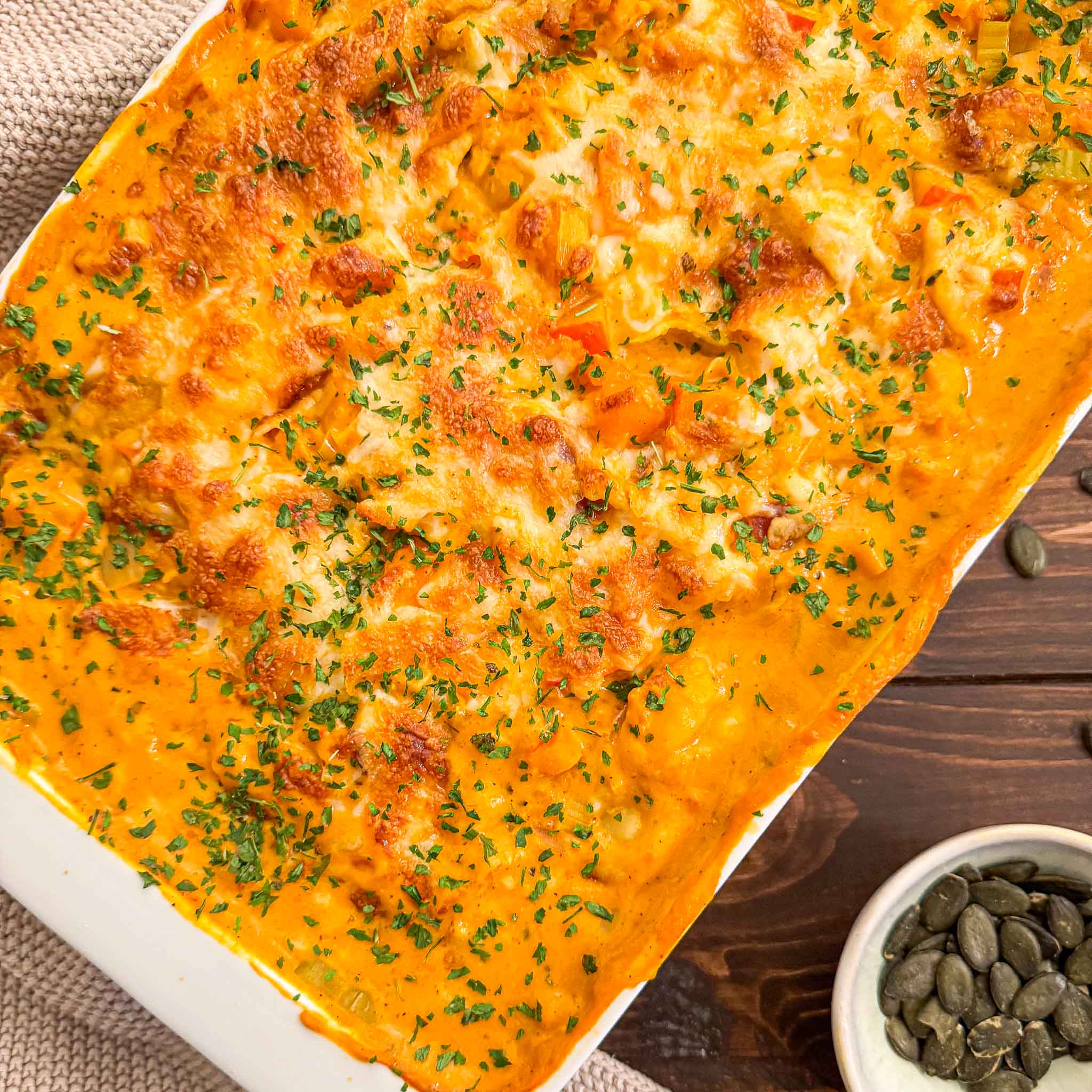 Gnocchi-Kürbis-Auflauf (vegetarisch)