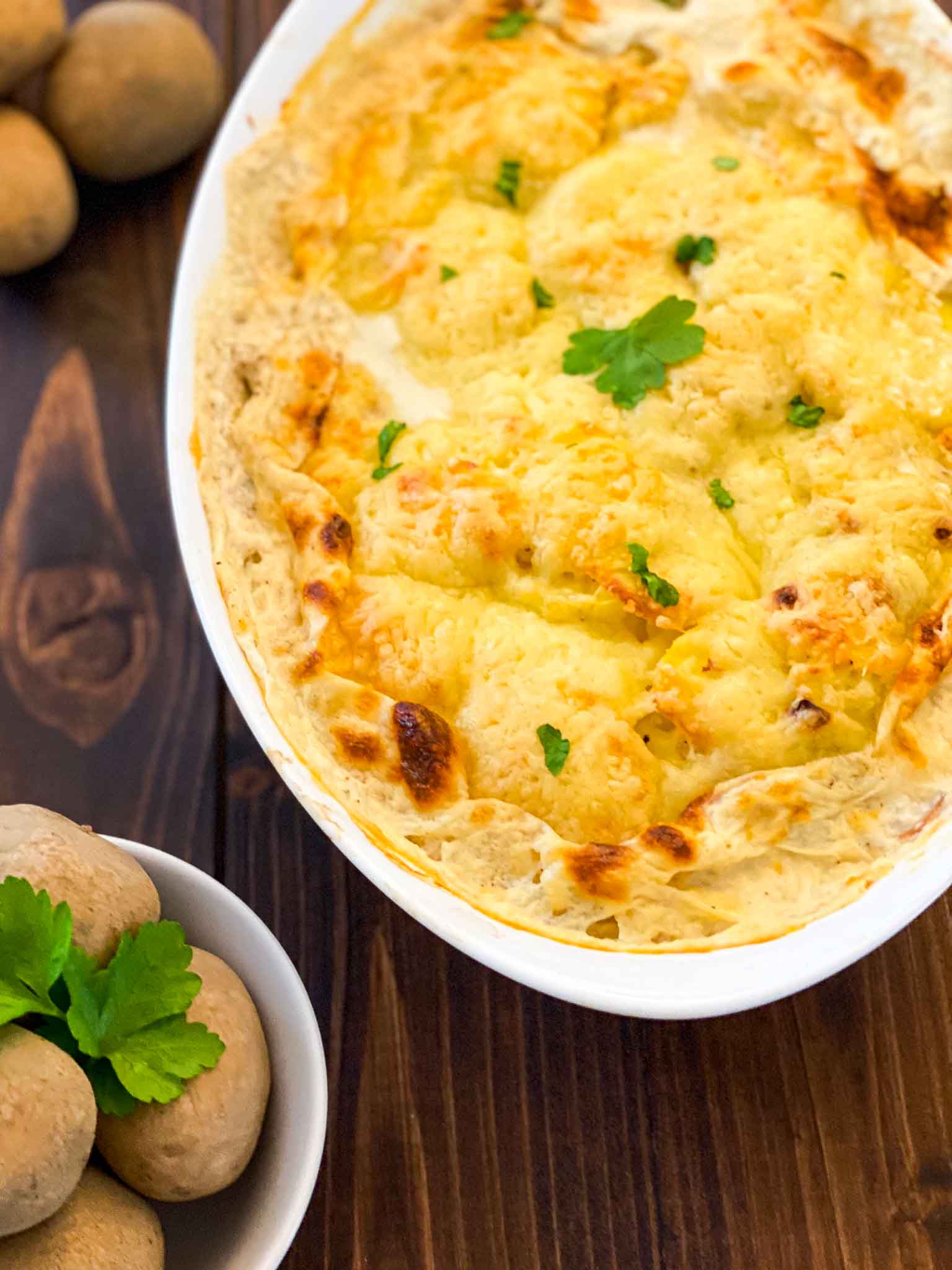 Kartoffelgratin (einfaches Rezept)