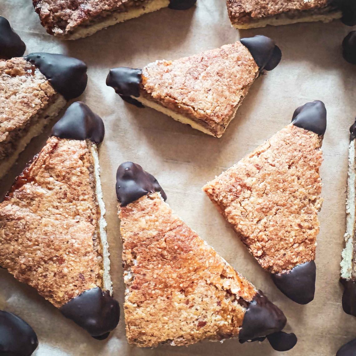 Nussecken selber machen (einfaches Rezept)