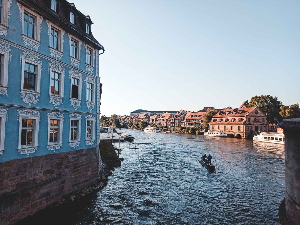 Blick aufs Wasser Bamberg