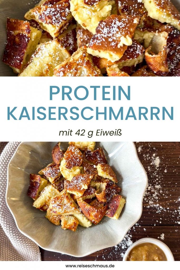 Protein Kaiserschmarrn mit Skyr 6 Protein Kaiserschmarrn Rezept Pin