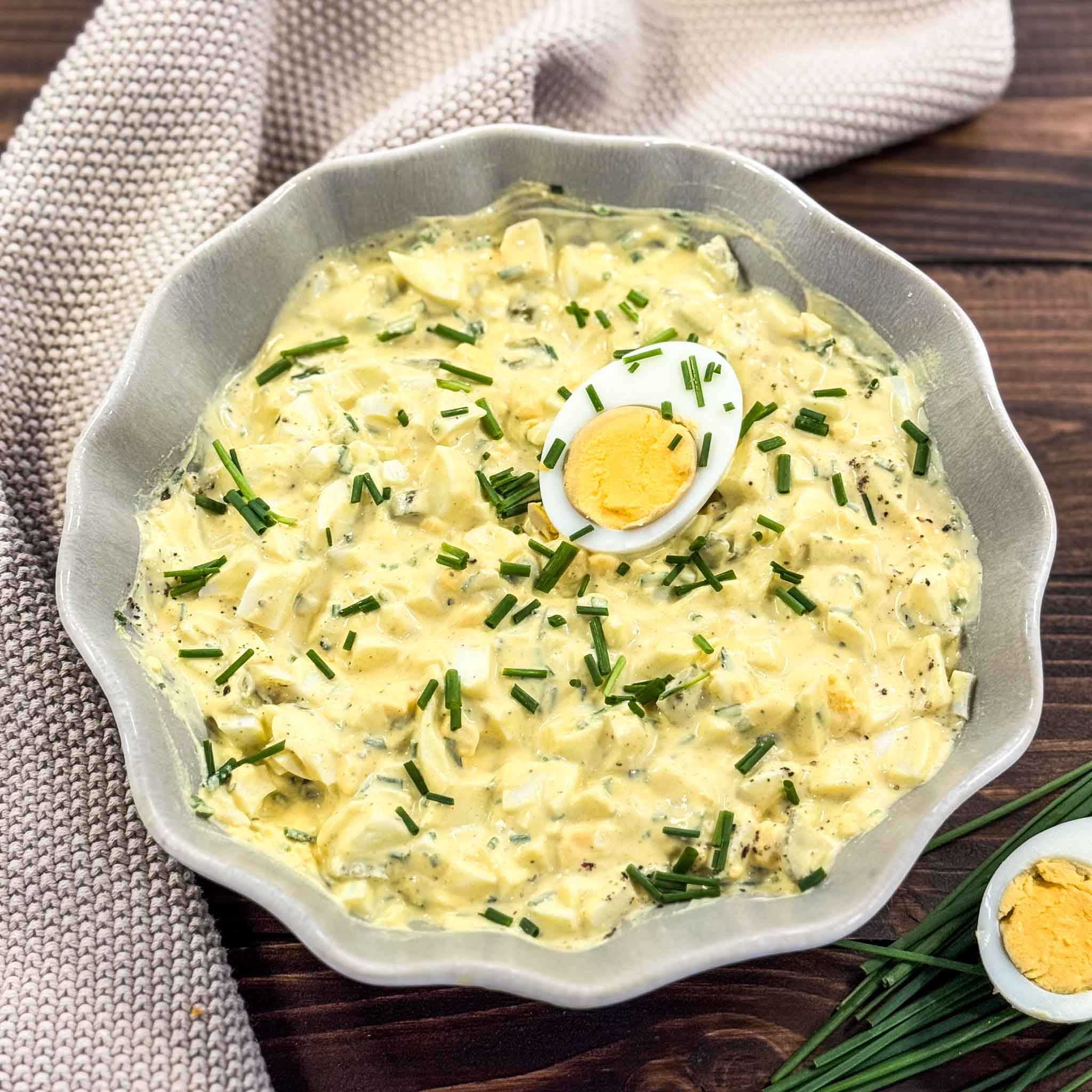 Eiersalat Rezept (nur 15 Minuten)