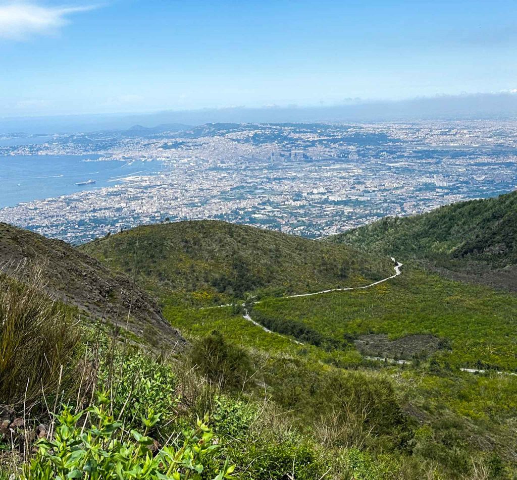 Aussicht von Vesuv