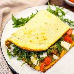 Low Carb Hüttenkäse Wrap