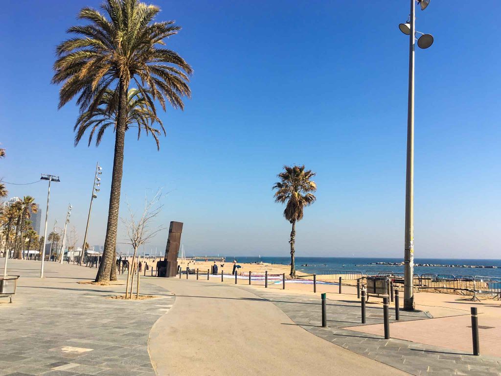 3 Tage in Barcelona: Tipps und Sehenswürdigkeiten 3 Strandpromenade Barcelona