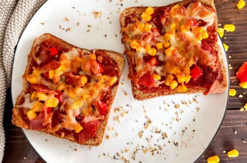Airfryer Pizza Toast Rezept