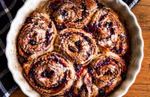 Blaubeerschnecken Rezept