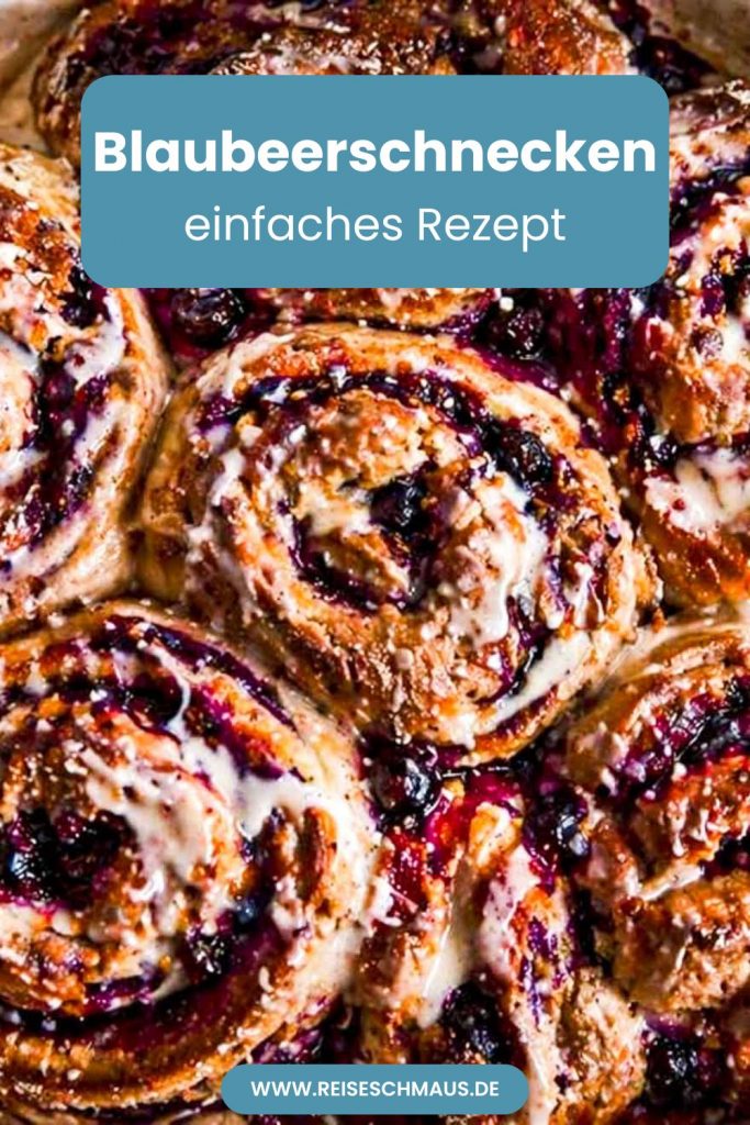 Blaubeerschnecken Rezept Pin