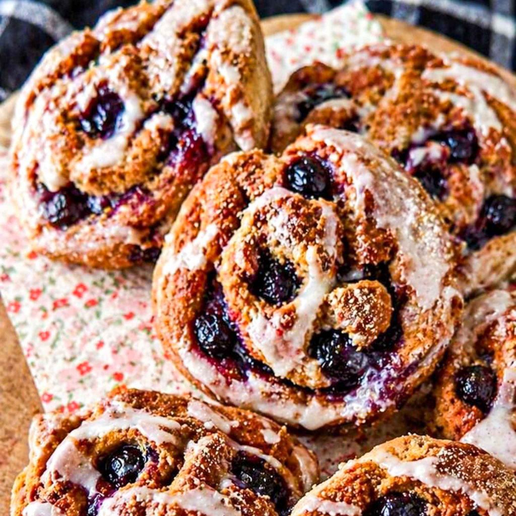 Blaubeerschnecken einfaches Rezept