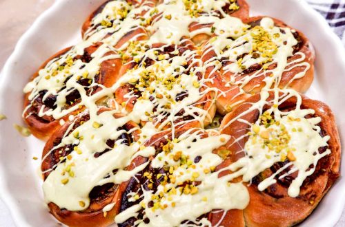 Fluffige Pistazienschnecken 12 Pistazienschnecken Rezept