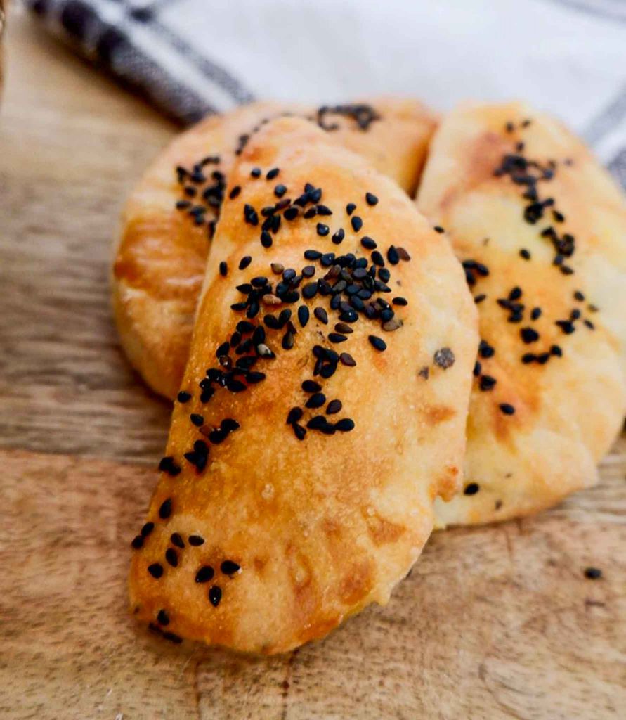 Schafskaesetaschen selber backen
