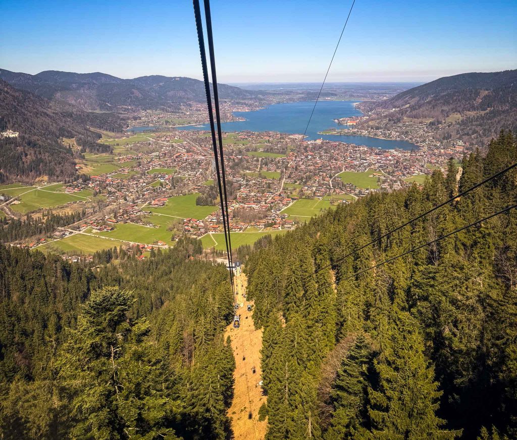 Urlaub am Tegernsee: Die besten Aktivitäten und Tipps 5 Wallbergbahn Gondelfahrt