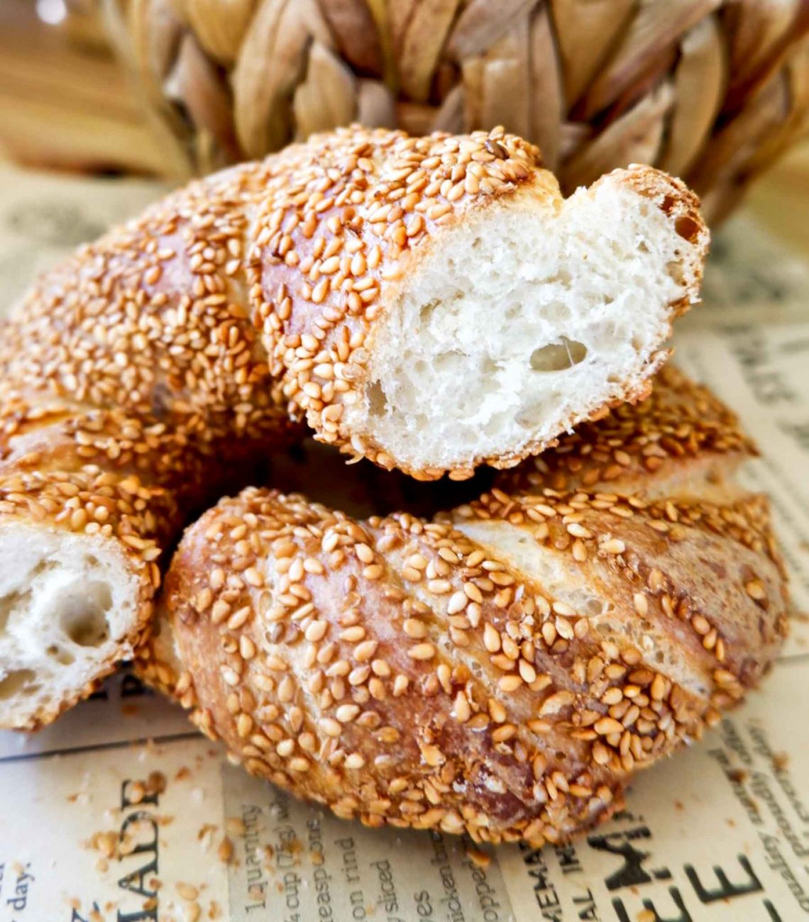 Simit (türkische Sesamkringel) 1 Simit Rezept
