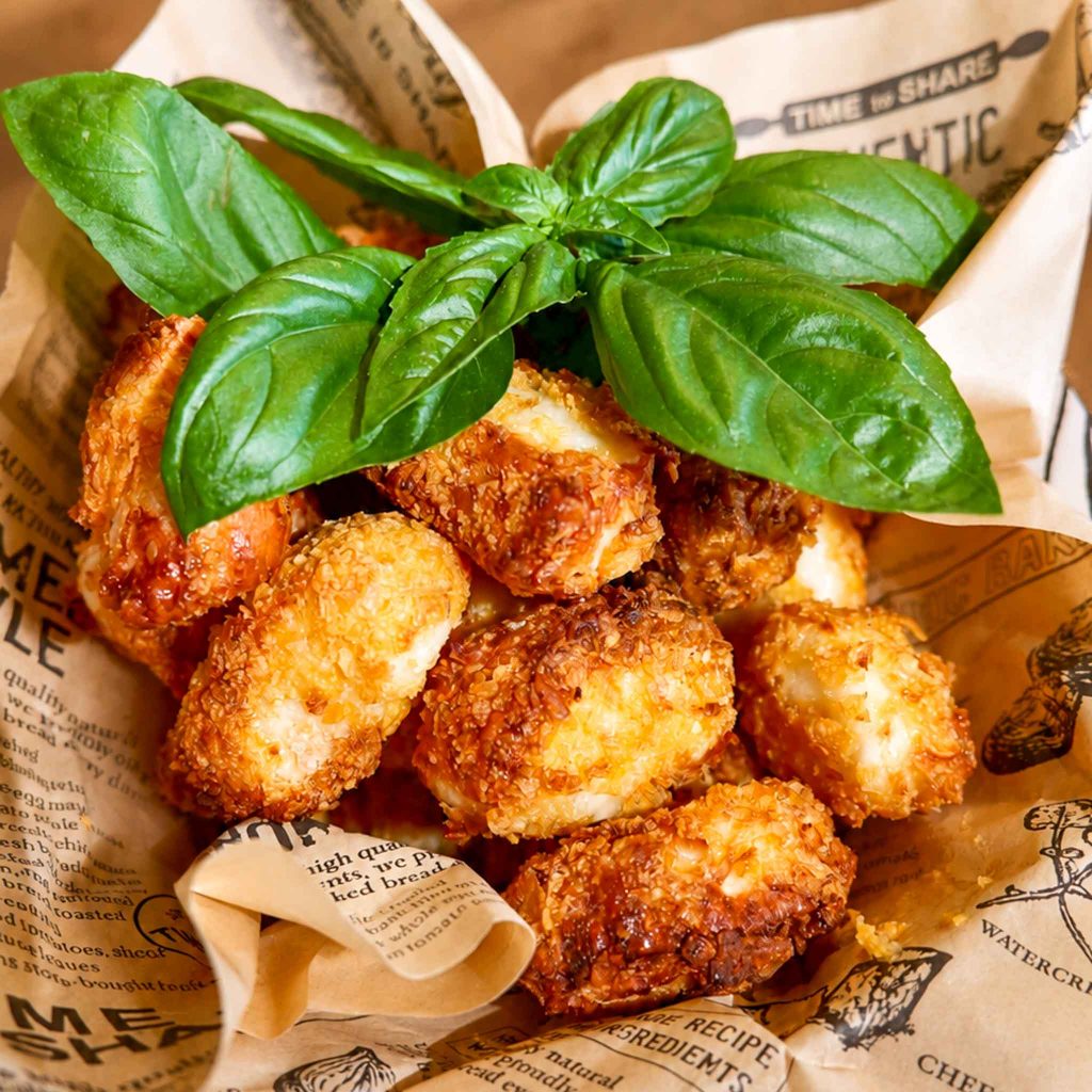 Knuspriger Halloumi Airfryer