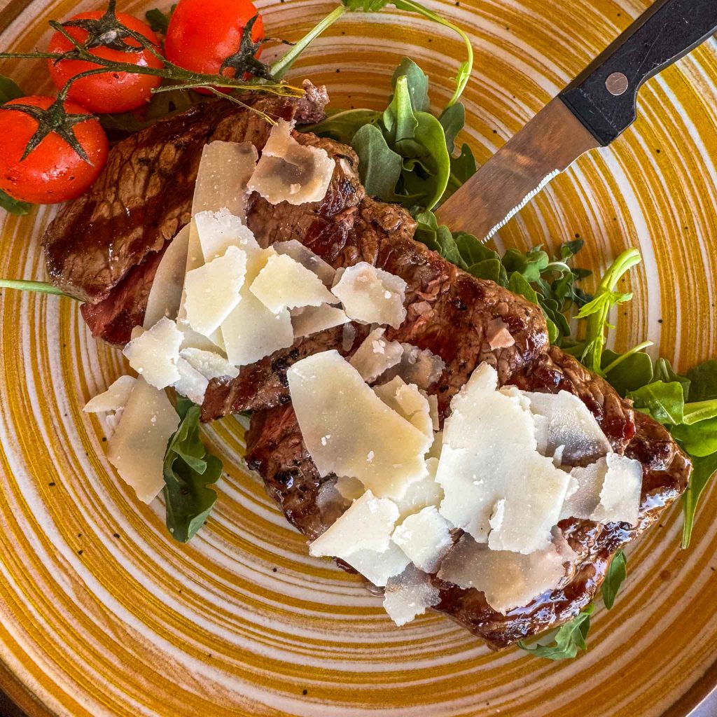 Toskana-Rundreise: Die perfekte Route für 7 Tage 7 Tagliata con Rucola Osteria Etrusca