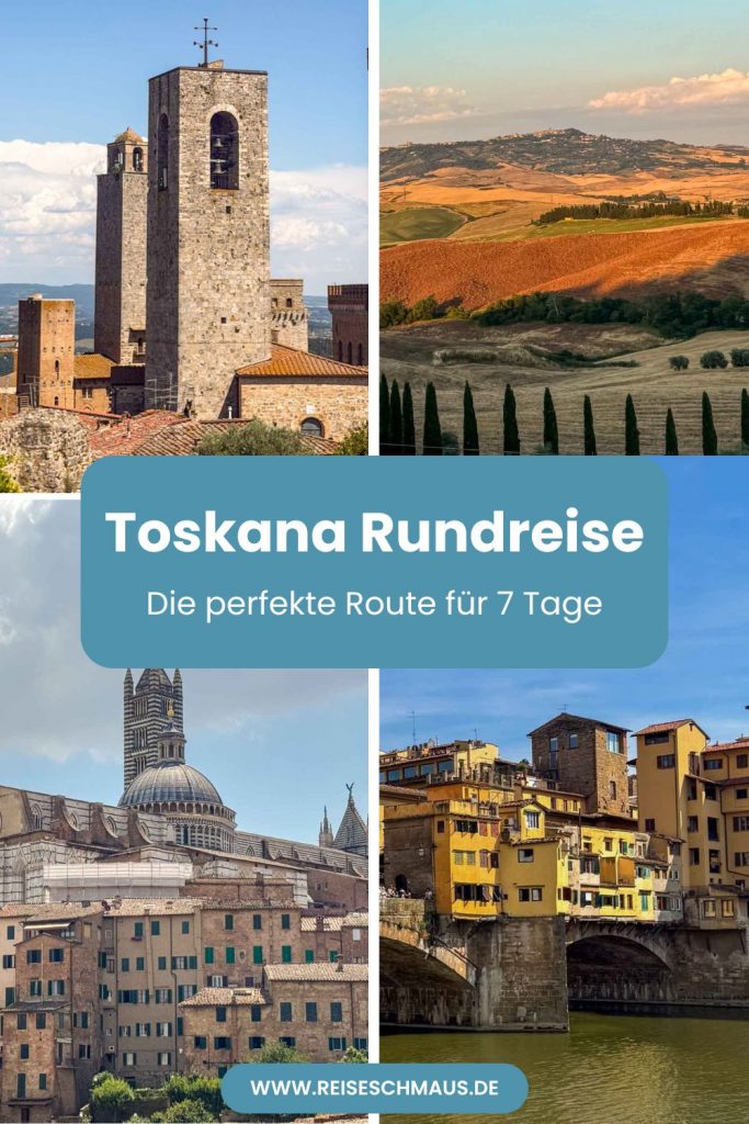 Toskana-Rundreise: Die perfekte Route für 7 Tage 34 Toskana Rundreise Pin