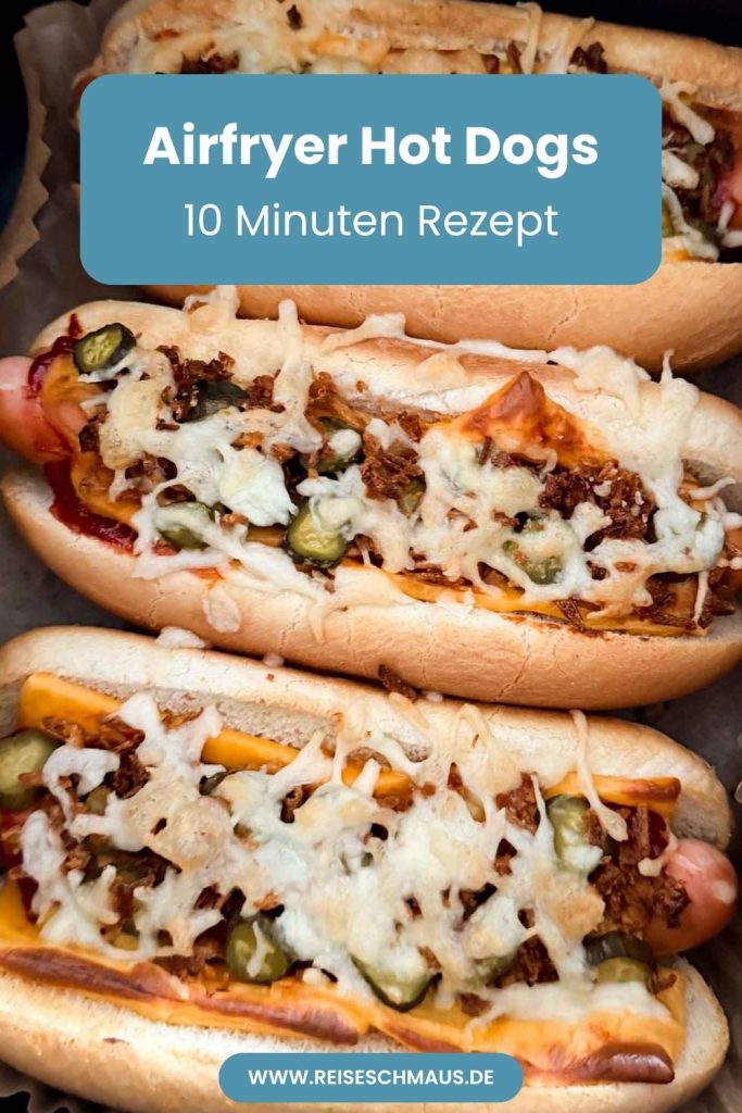 10 Minuten Airfryer Hot Dogs 7 Airfryer Hot Dogs Pin