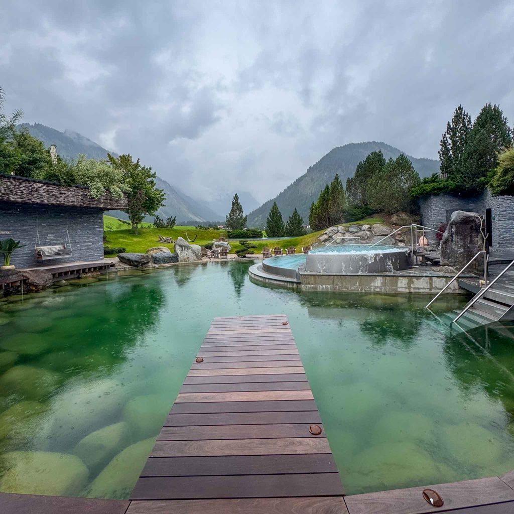 Jungbrunn Wellness Außenbereich