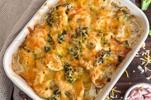 Tortellini Auflauf mit Brokkoli und Schinken 9 Tortellini Auflauf Brokkoli und Schinken Rezept