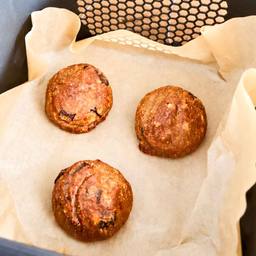 High Protein Cookies aus der Heißluftfritteuse 5 Protein Cookies Heissluftfritteuse